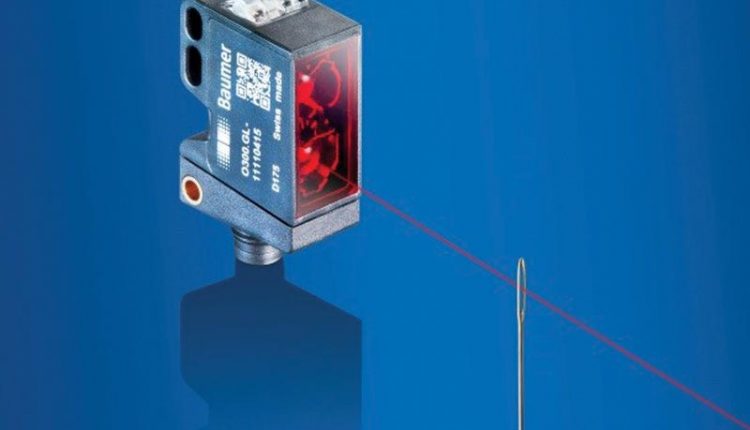 Baumer’s O300 miniature laser sensors allow precise detection of small objects