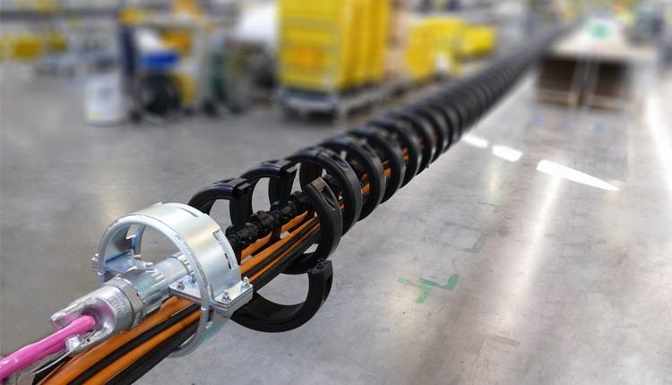 Igus energy supply system