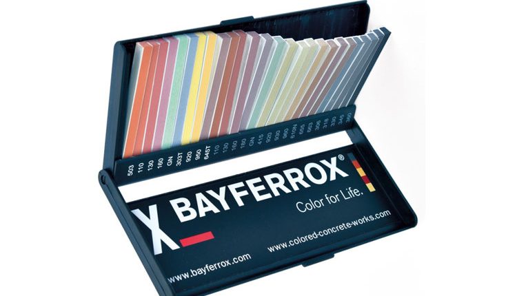 LANXESS supports its customers in adding color to their 3D-printed concrete products