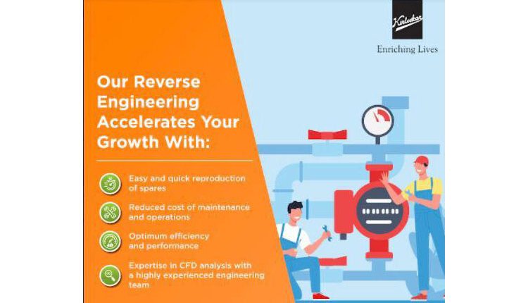 Reverse engineering by Kirloskar Group Company