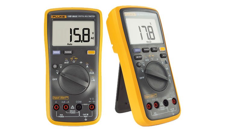 Fluke India launches 2 New exciting Digital Multi-meters - Fluke 15B MAX & Fluke 17B MAX.