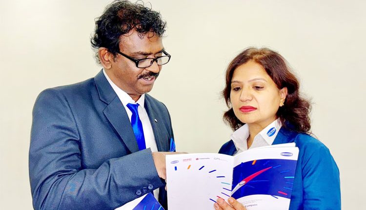 Mr Philip mani, Managing Director and Mrs Mayura kunachi, HR Manager
