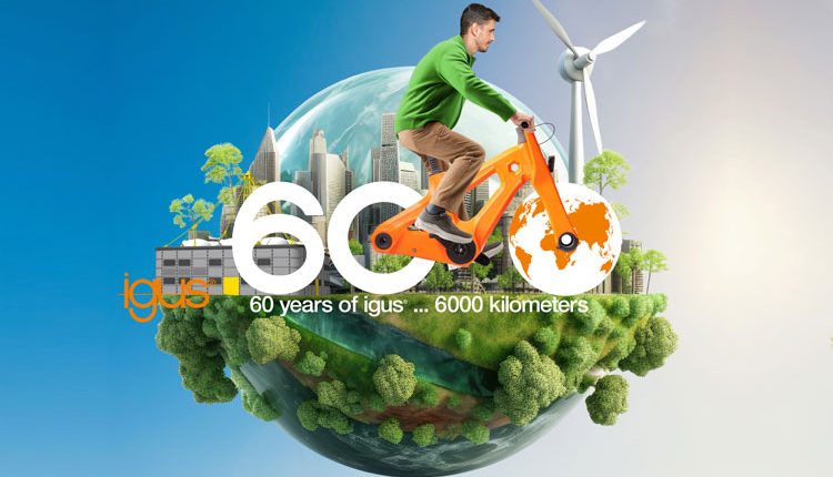 With the worldwide igus:bike tour to mark the company's 60th anniversary, the motion plastics specialist is once again demonstrating its pioneering spirit, bringing igus and customer stories to life. (Source: igus GmbH)